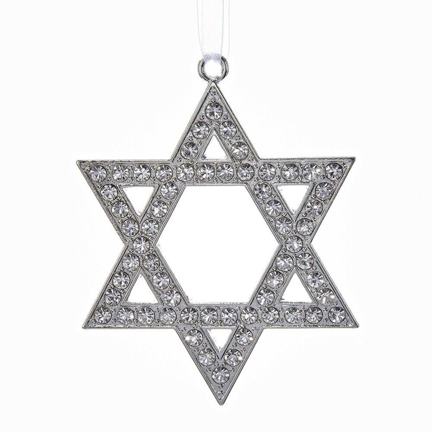 Kurt S. Adler Metal Star of David Ornament C6745