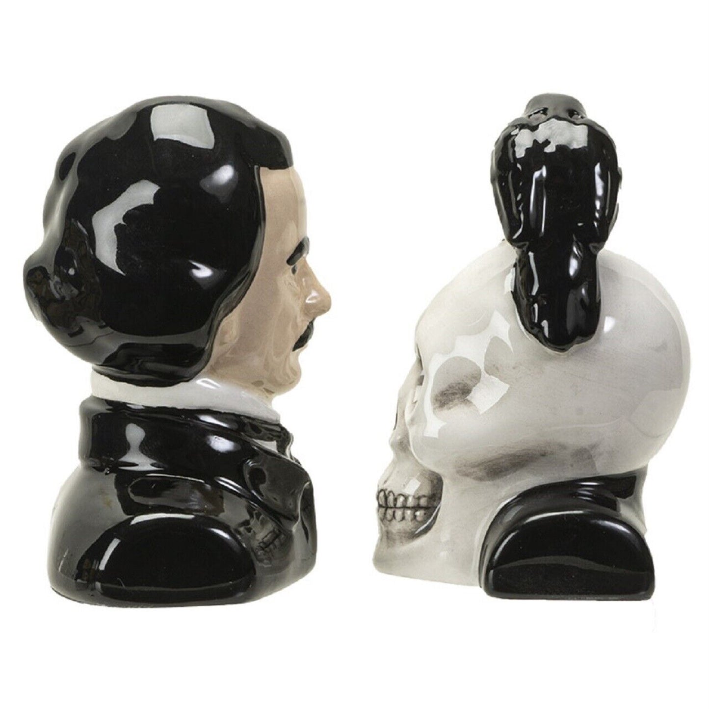 Pacific Trading Edgar Allen Poe Salt and Pepper Shaker Set 3 Inch