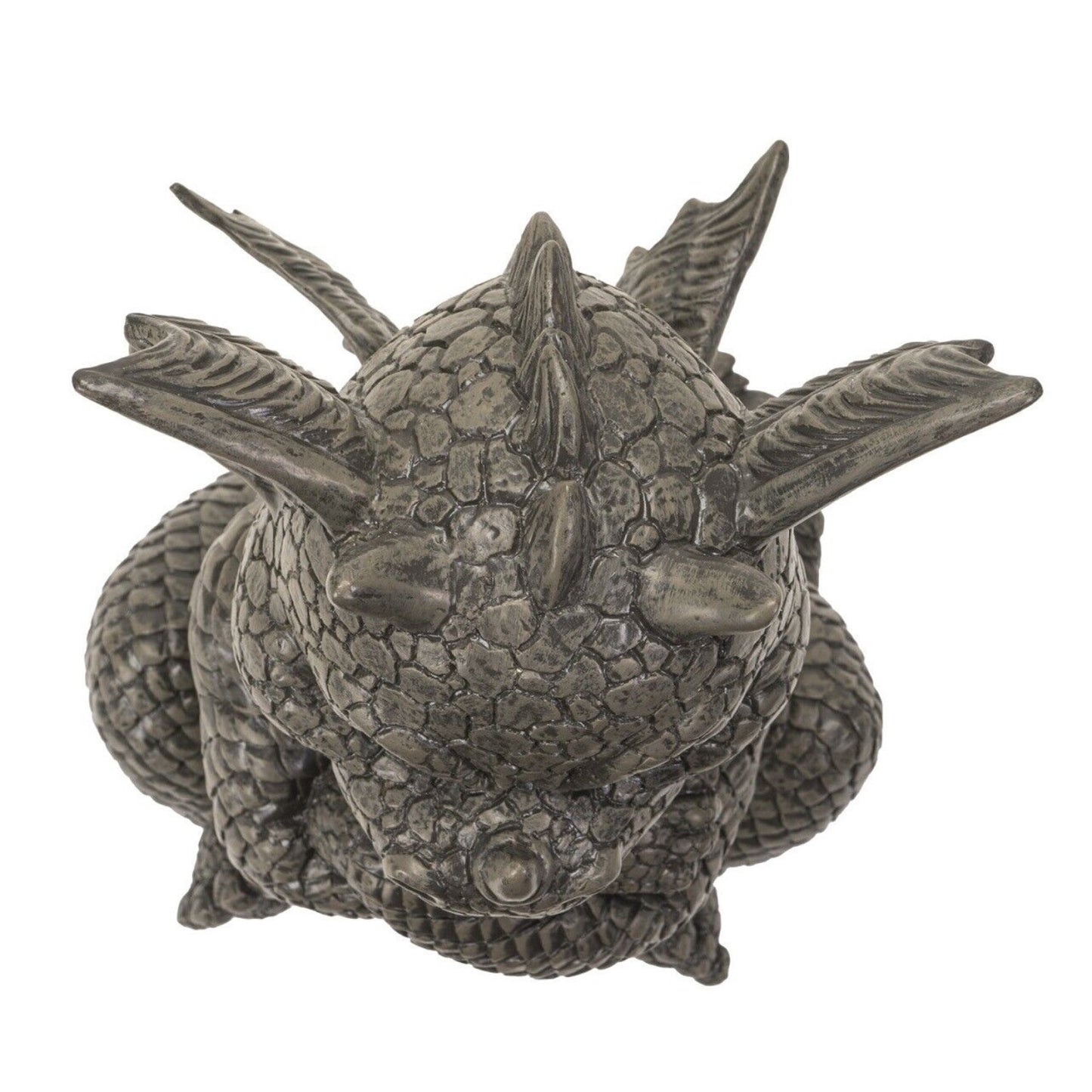 Angry Garden Dragon Resin Outdoor Statue Decoration 10.25 inch Height