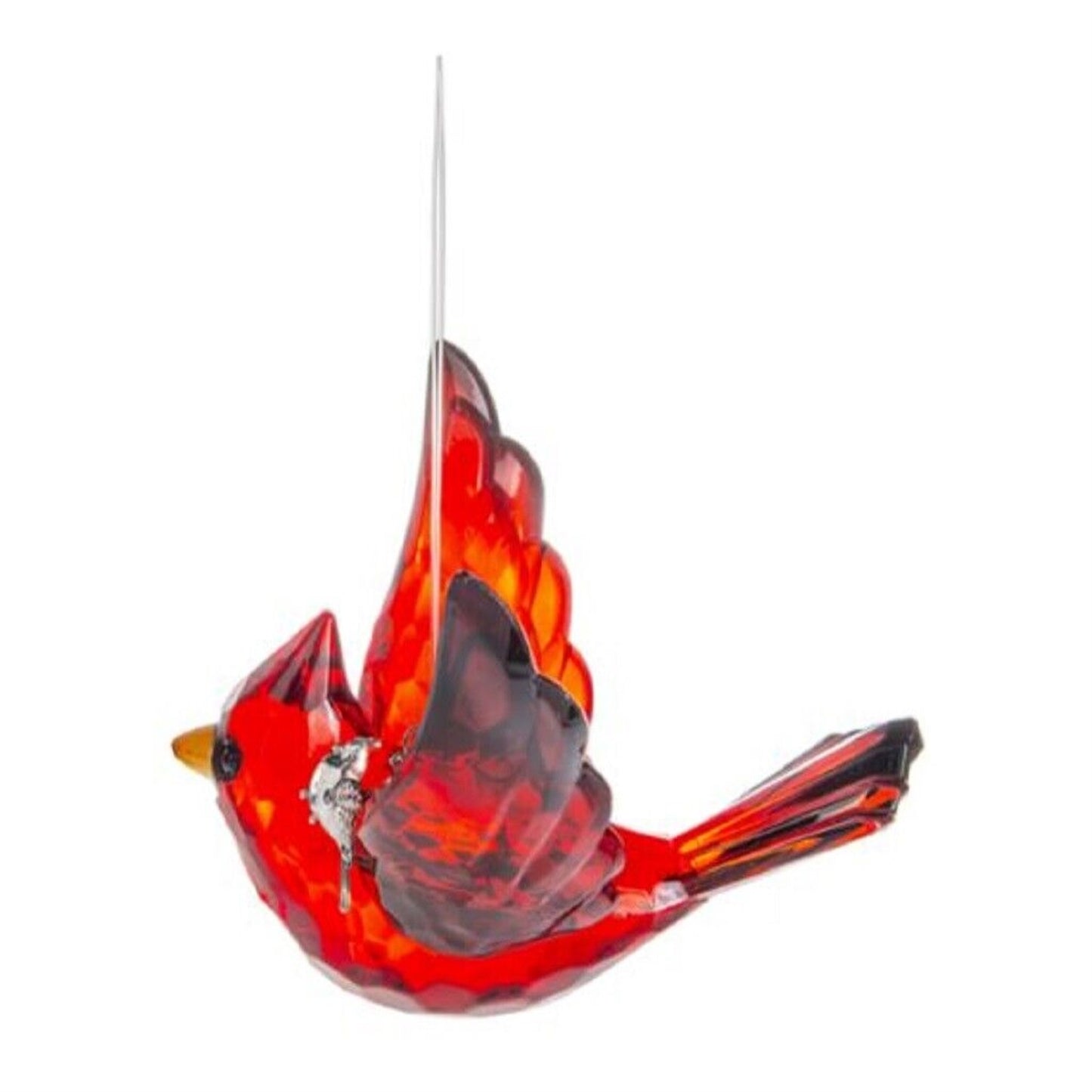 Crystal Expressions Cardinal Acrylic Ornament Bereavement Comfort Joy