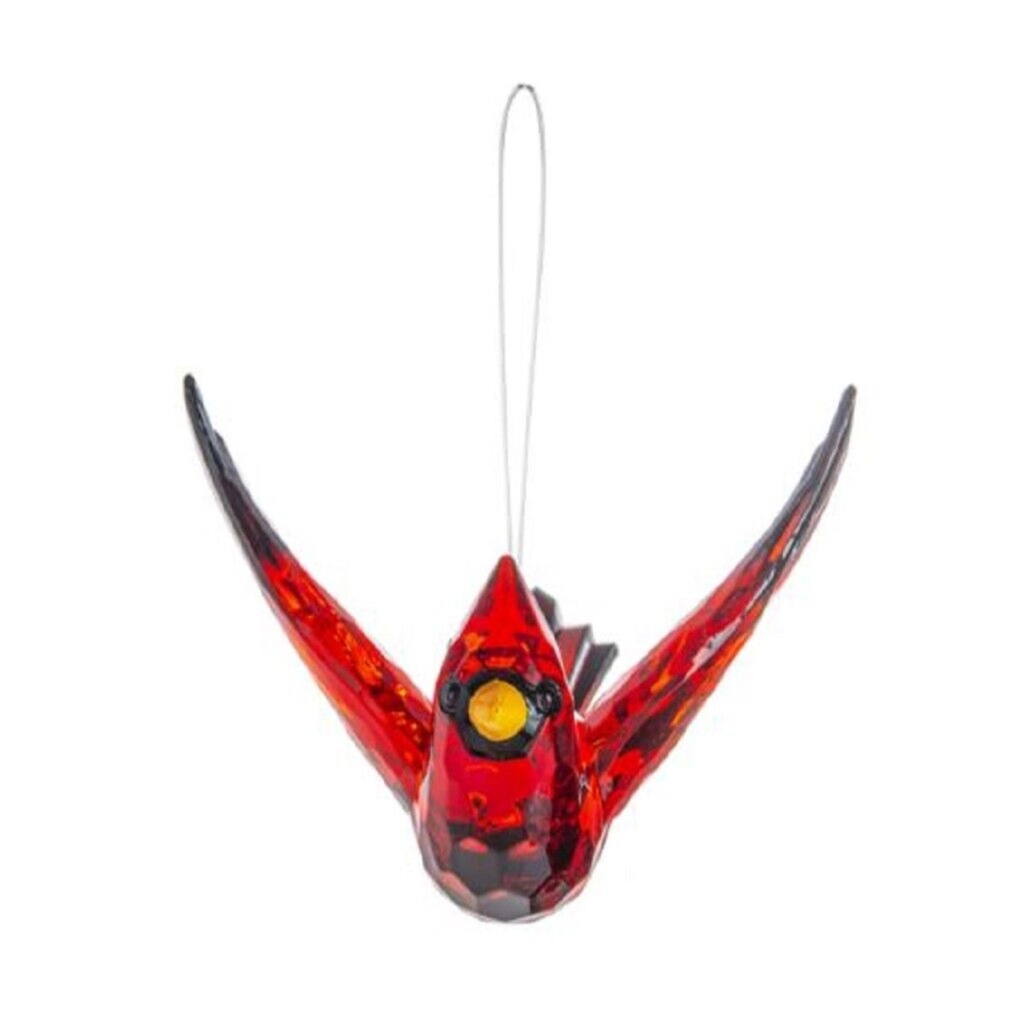 Crystal Expressions Cardinal Acrylic Ornament Bereavement Comfort Joy
