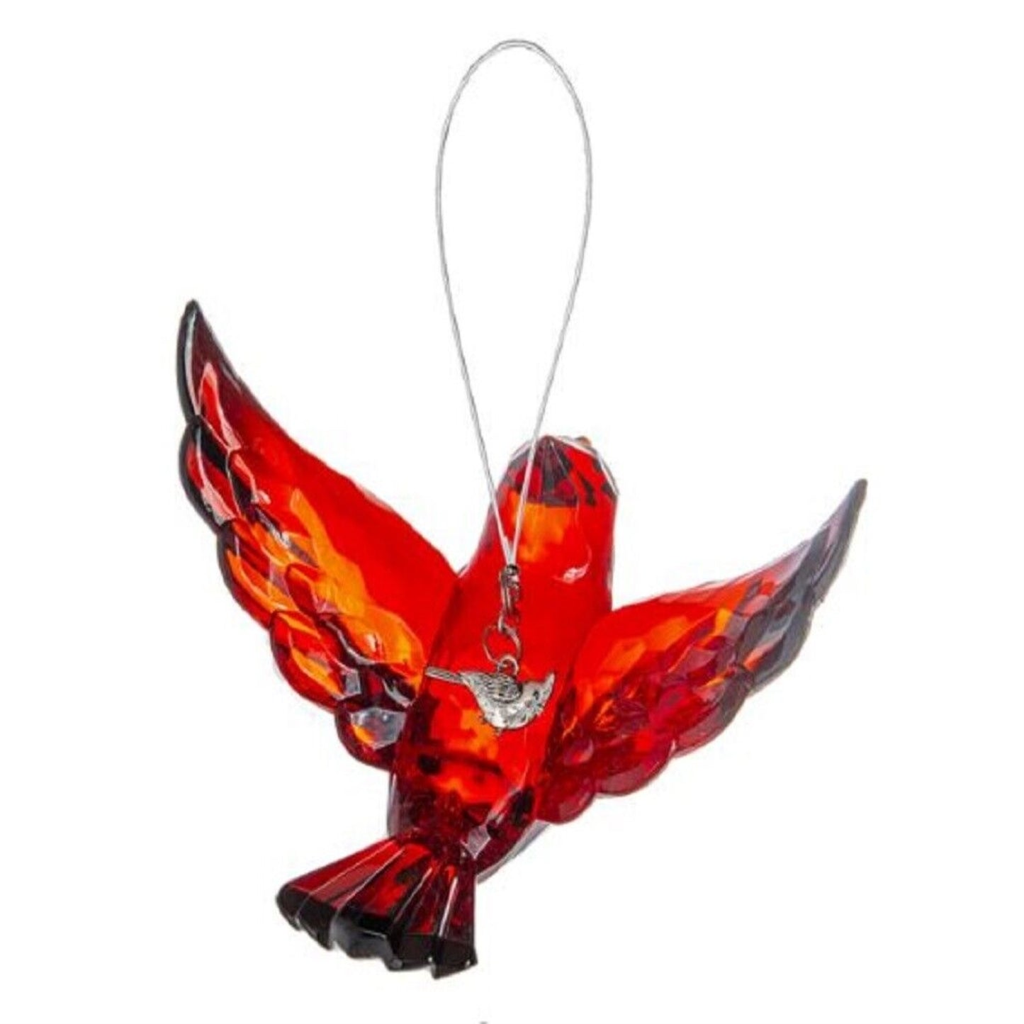Crystal Expressions Cardinal Acrylic Ornament Bereavement Comfort Joy