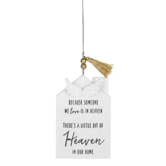 Ganz Little Bit of Heaven in Our Home Resin Christmas Tree Ornament 5.5 inch