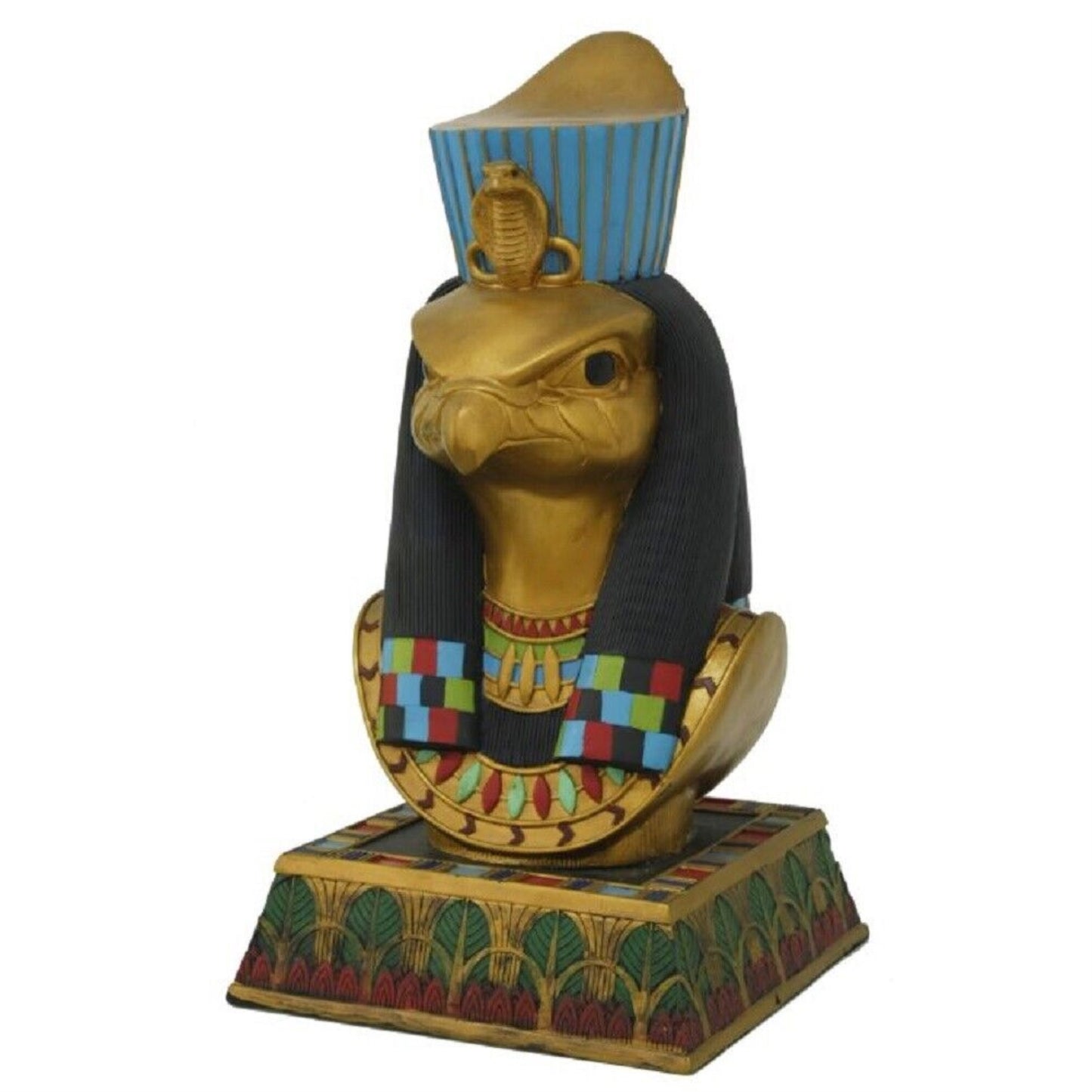 Large Egyptian Horus Bust Resin Statue Egypt Home Decoration 18 inches Tall