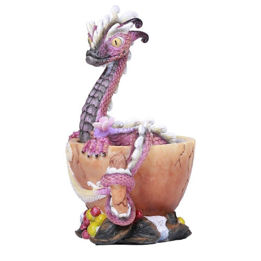 Coffee Bean Dragon in The Cup Figurine by Stanley Morrison 6 inch