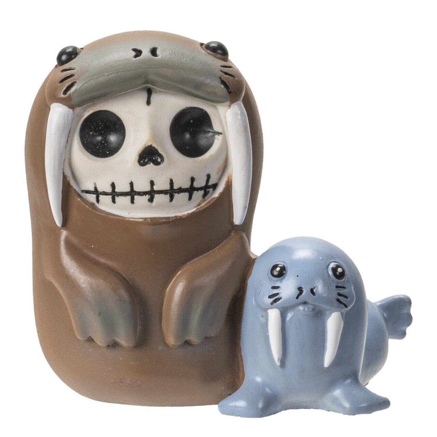 Furrybones Utchi Walrus Skeleton in Costume Figurine 2.5 Inch