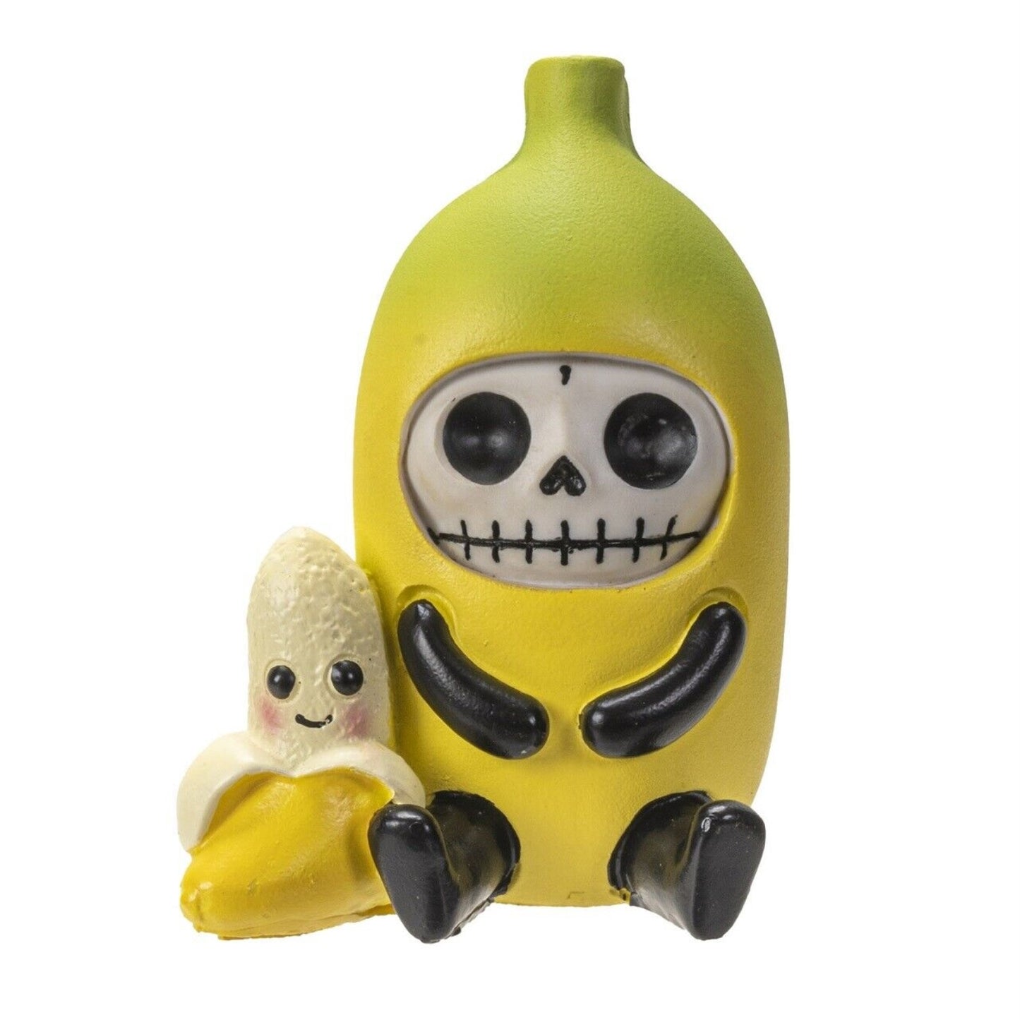 Furrybones Na Na Yellow Banana Skeleton in Costume Figurine 3.2 inch