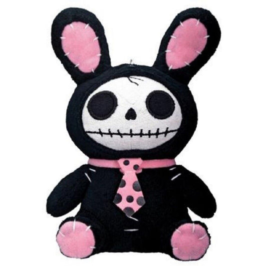 Furrybones Pink Polkadot Bunny Rabbit Skeleton Plush Doll