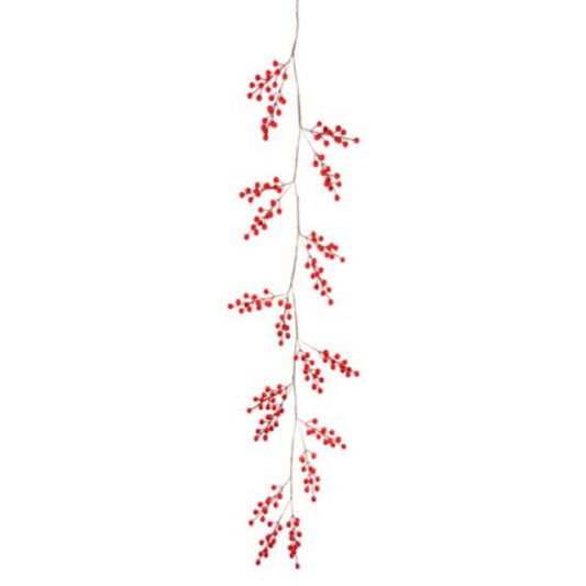 Ganz Red Berry Christmas Garland Stand 54 Inches Long
