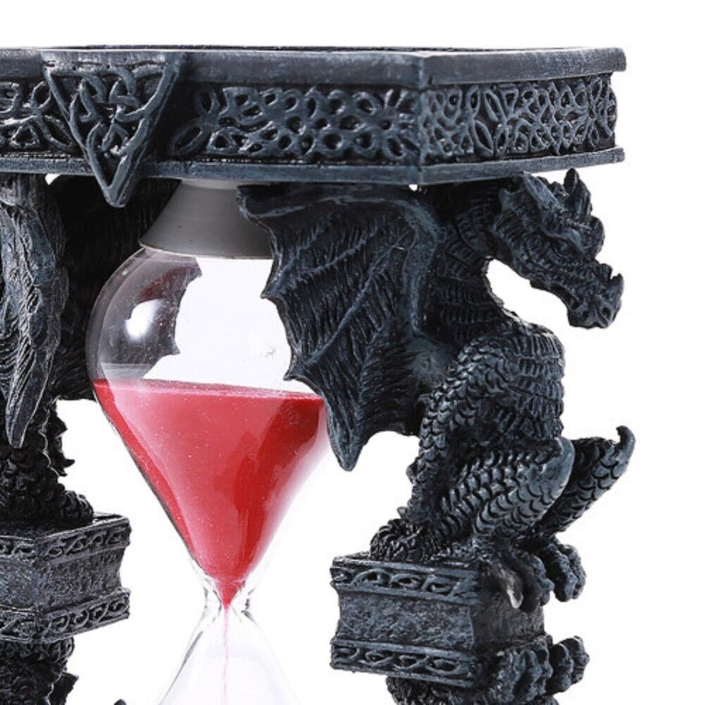 Celtic Four Dragon Elemental Pillars Trinity Sandtimer Sands of Time 6.1 inch