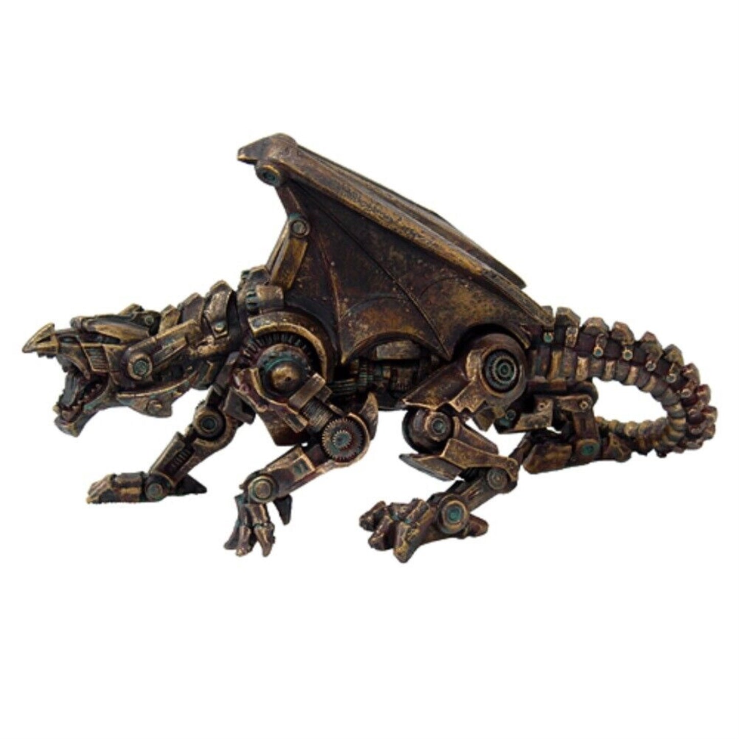 Steampunk Dragon Sculptures Figurine 10.25 x 5.7 inch