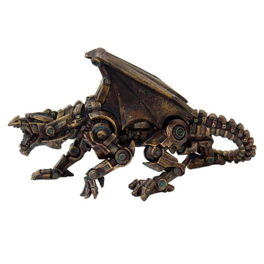 Steampunk Dragon Sculptures Figurine 10.25 x 5.7 inch