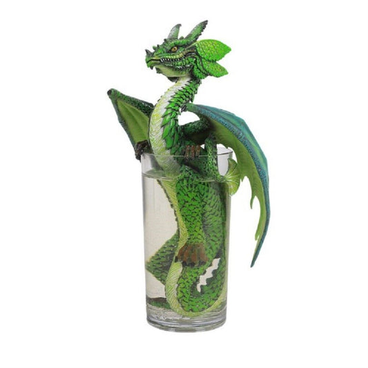 Mojito Winged Dragon Resin Figurine By Stanley Morrison 8.75 inch