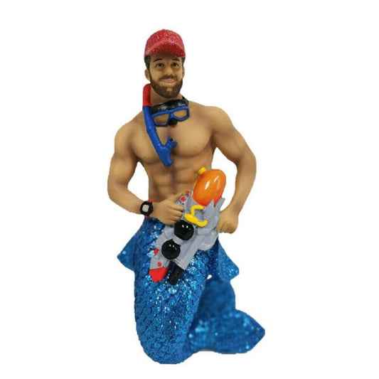 December Diamonds 55-55155 Merman Watersports Ornament