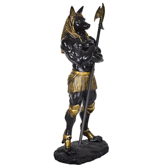 Anubis Egyptian God of the Afterlife Jackal Statue Resin Egypt Figurine 11 inch