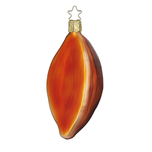 Inge Glas Sweet Potato German Glass Christmas Tree Ornament FREE BOX 4.4 Inch