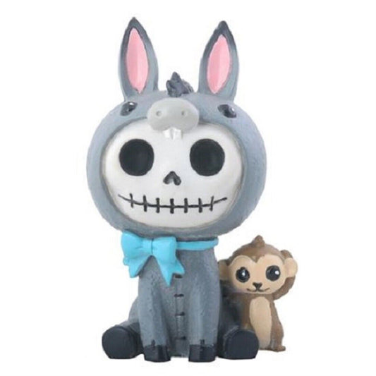 Furrybones Quixote Skeleton Dressed in a Donkey Costume Figurine Statuette 3.5 inch