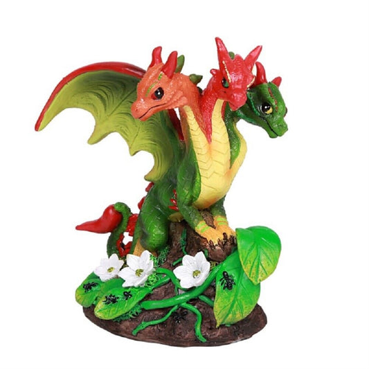 Chili Peppers Dragon Figurine by Stanley Morrison 4.75 inch