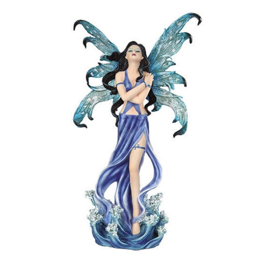 Water Goddess Elemental Fairy Mystical Statue Figurine 12 inch