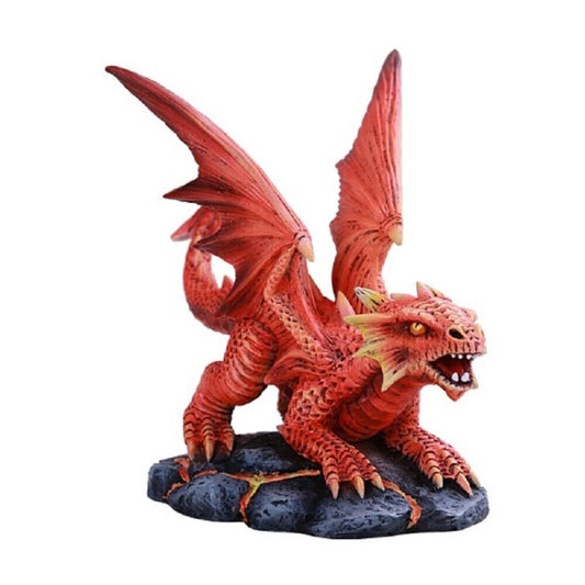 Anne Stokes Age of Dragons Fire Dragon Wyrmling Home Tabletop Decorative Resin Figurine 5 inch