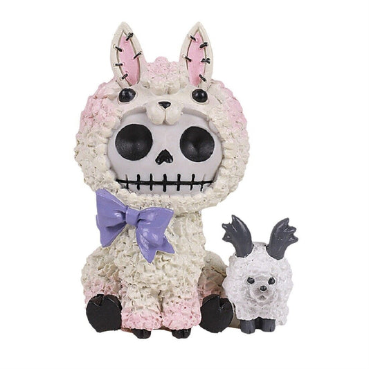 Furrybones Paco Skeleton in Alpaca Llama Costume Figurine 3.25 inch