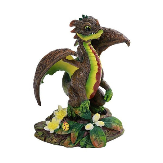 Fantasy Green Thumb Avocado Guacamole Dragon Statue Figurine 4.8 inch by Stanley Morrison