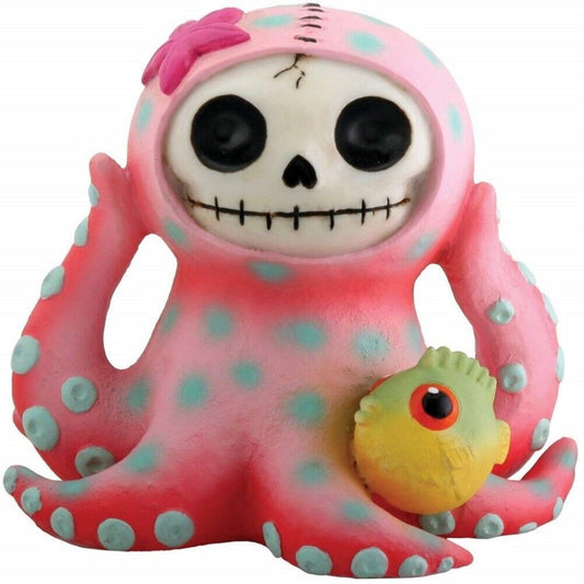 Furrybones Octopee Skeleton in Octopus Costume Figurine 2.5 inch