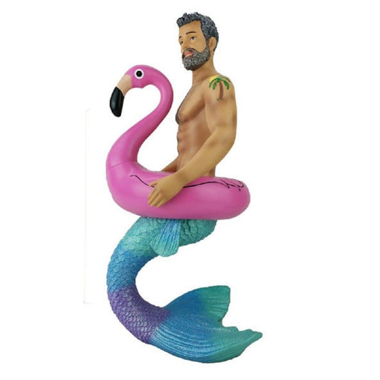 December Diamonds Flaming Oh Merman Large Display Figurine Sculpture 5555121