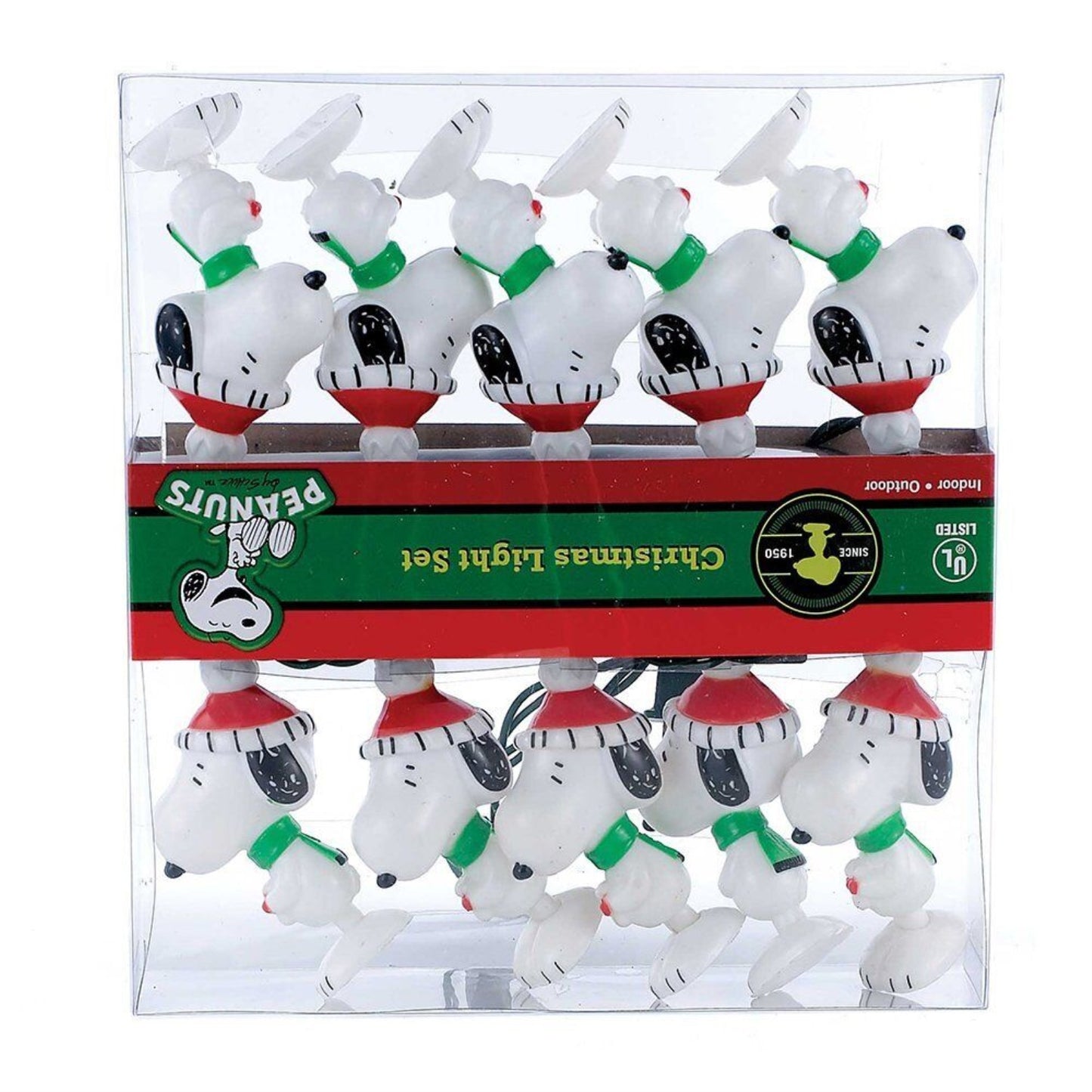 Kurt Adler 10-Light Peanuts Snoopy Light String