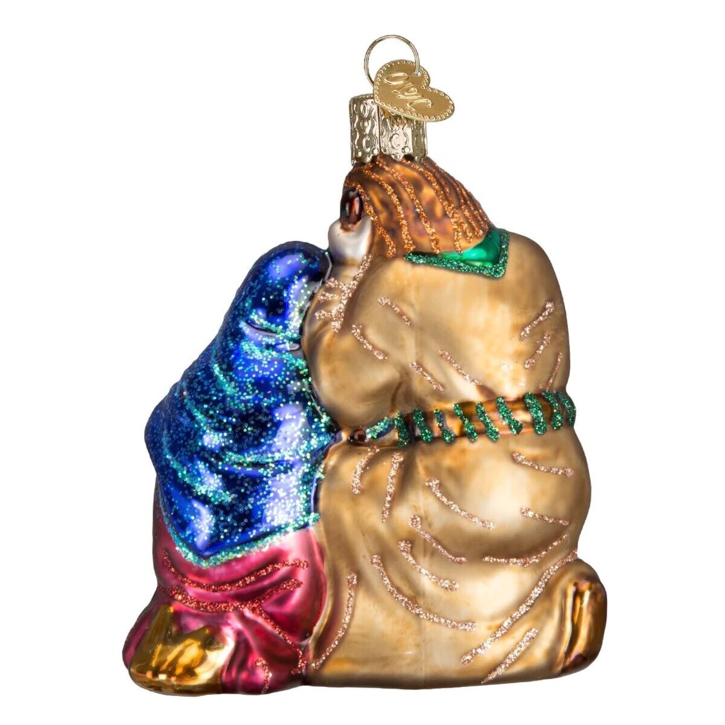 Old World Christmas 10207 Holy Family Glass Blown Ornament