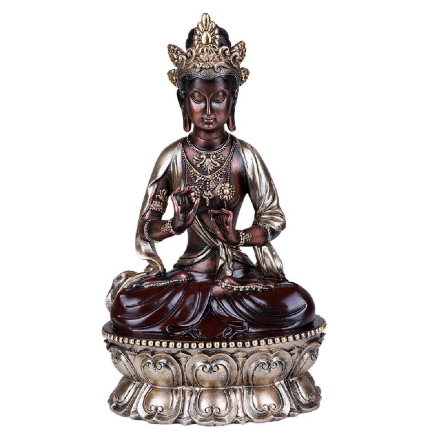 Buddha Sitting Statue Figurine 12 inch