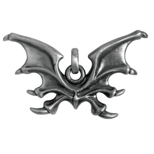 Demon Wing Pendant - Collectible Medallion Necklace Accessory Jewelry