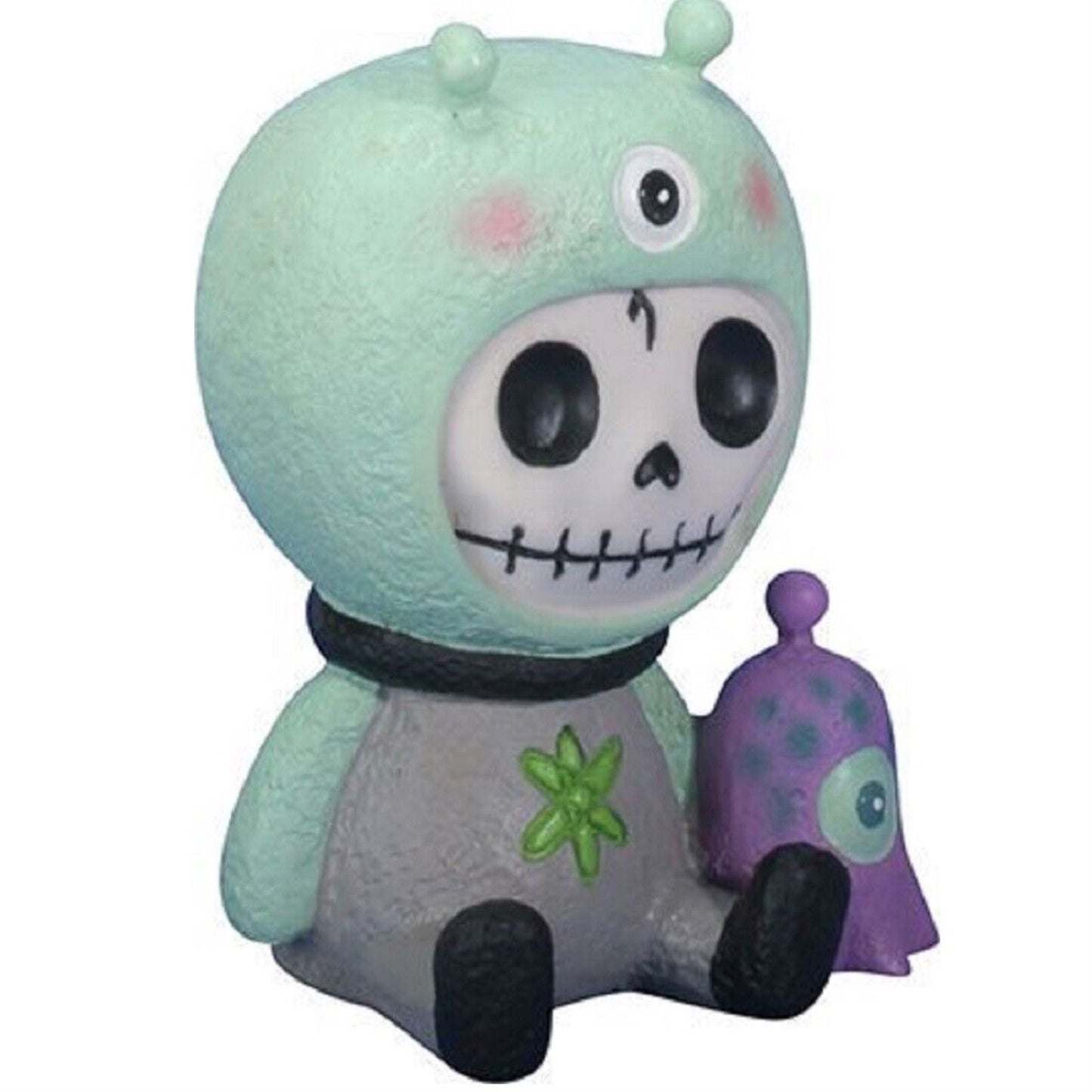 Furrybones Aeon Skeleton in Alien Costume Figurine Statuette Decoration