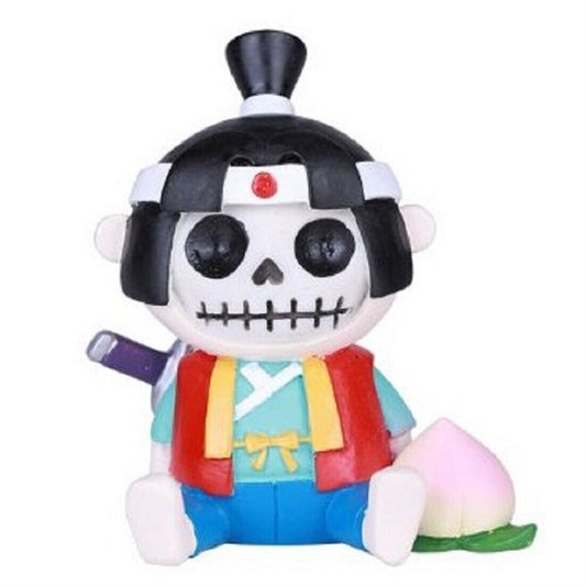 Furrybones Momo Skeleton in Japanese Folklore Momotaro Samurai Hero Costume Figurine
