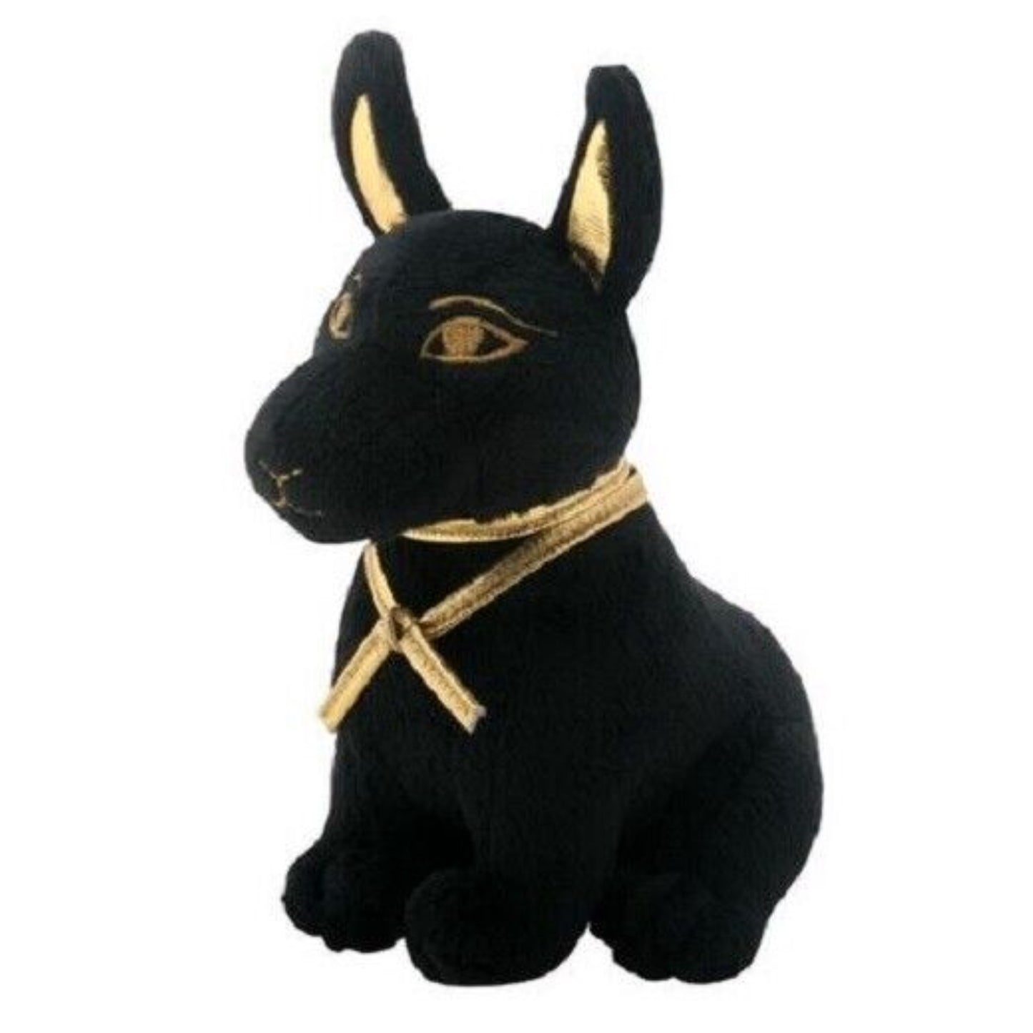 Small Ancient Egyptian Anubis Dog Plush Stuffed Animal Plush 5.7 inch