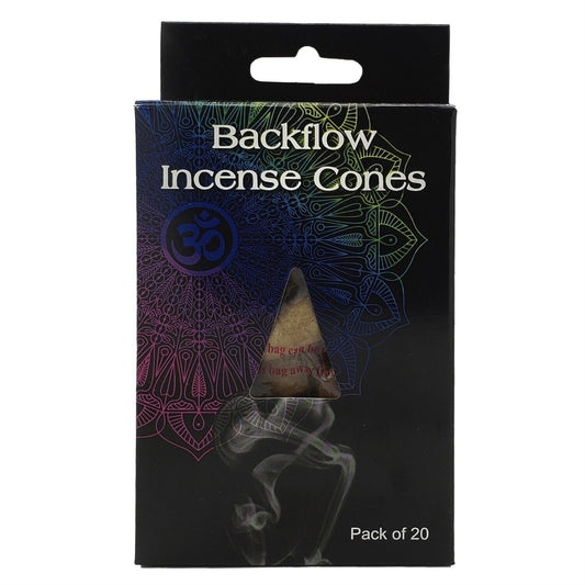 Lavender Scent Backflow Incense Cones Pack of 20