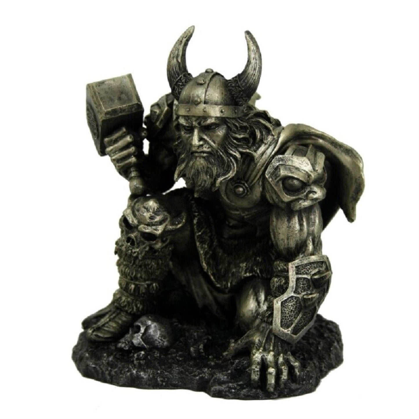 Thor with Hammer Figurine Norse Mythology Figure 7.25 inch