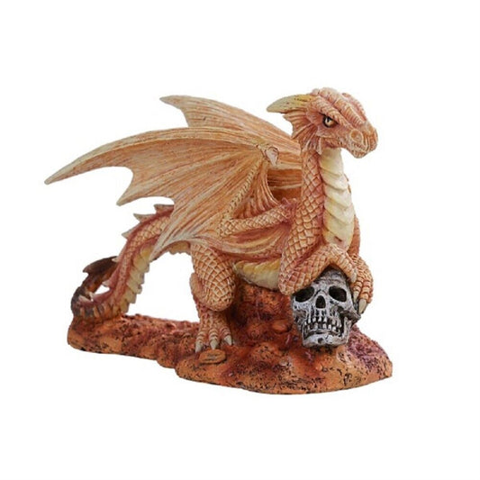 Anne Stoke Desert Sand Element Baby Wyrmling Dragon Statue Fantasy Figurine 5.25 inch