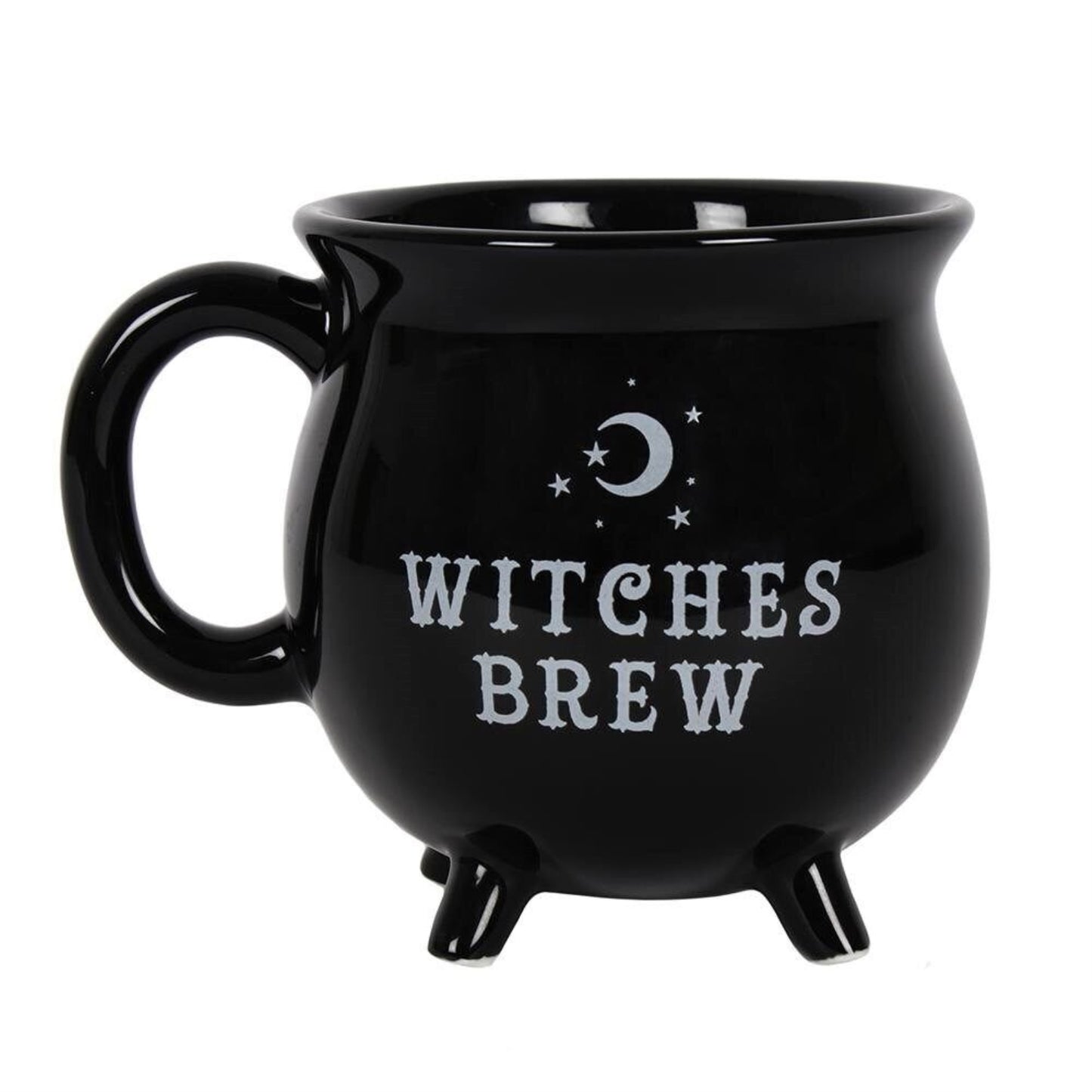 Witches Brew Cauldron Ceramic Mug Halloween 12 fl oz with Handle Tabletop Decoration