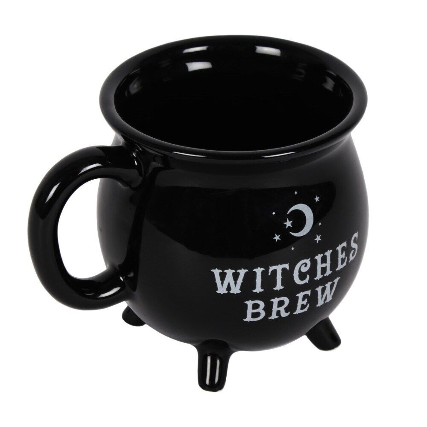 Witches Brew Cauldron Ceramic Mug Halloween 12 fl oz with Handle Tabletop Decoration