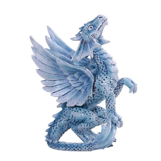 Anne Stokes Age of Dragons Iced Blue Wind Dragon Wyrmling Figurine