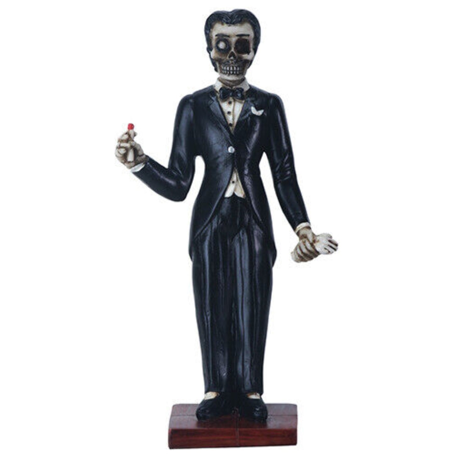 El Catrin Dandy Skeleton in Tuxedo Day of the Dead Dia de los Muertos Figurine