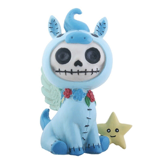Furrybones Pegs Skeleton in Pegasus Costume with Star Halloween Figurine