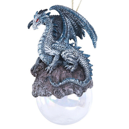 Checkmate Dragon Resin Christmas Ornament 5 inch