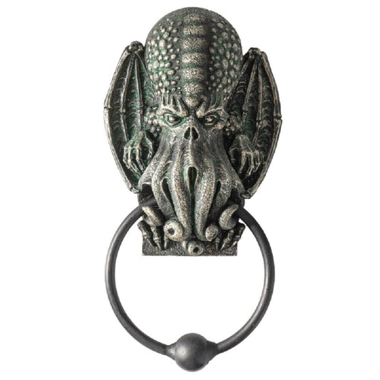The Cthulhu Nautical Ocean Octopus Resin Figurine Decorative Door Knocker Plaque 8.25 inch