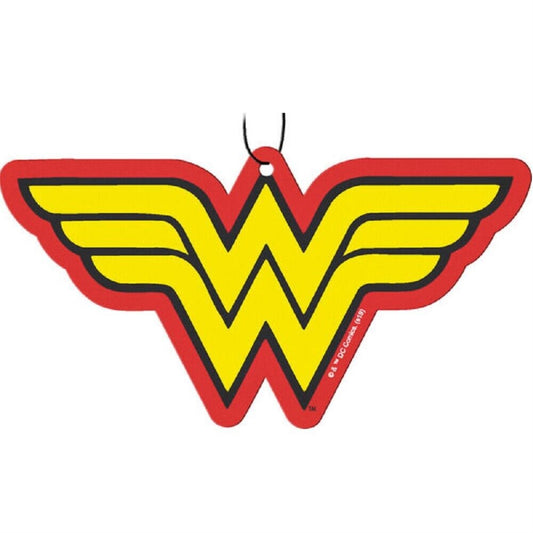Spoontiques DC Comics Wonder Woman Logo Air Freshener 3 Pack New Car Scent