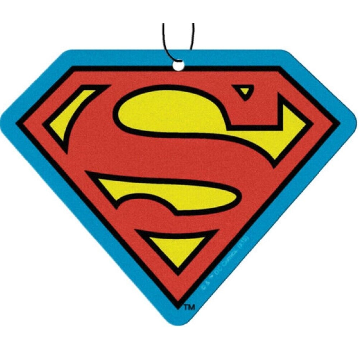 Spoontiques DC Comics Superman Logo Air Freshener 3 Pack New Car Scent