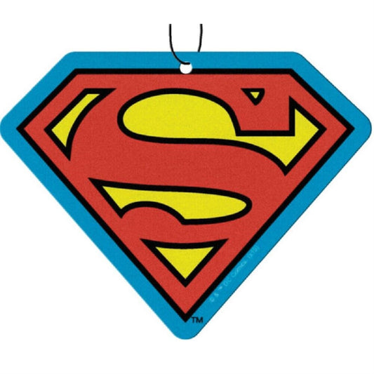 Spoontiques DC Comics Superman Logo Air Freshener 3 Pack New Car Scent