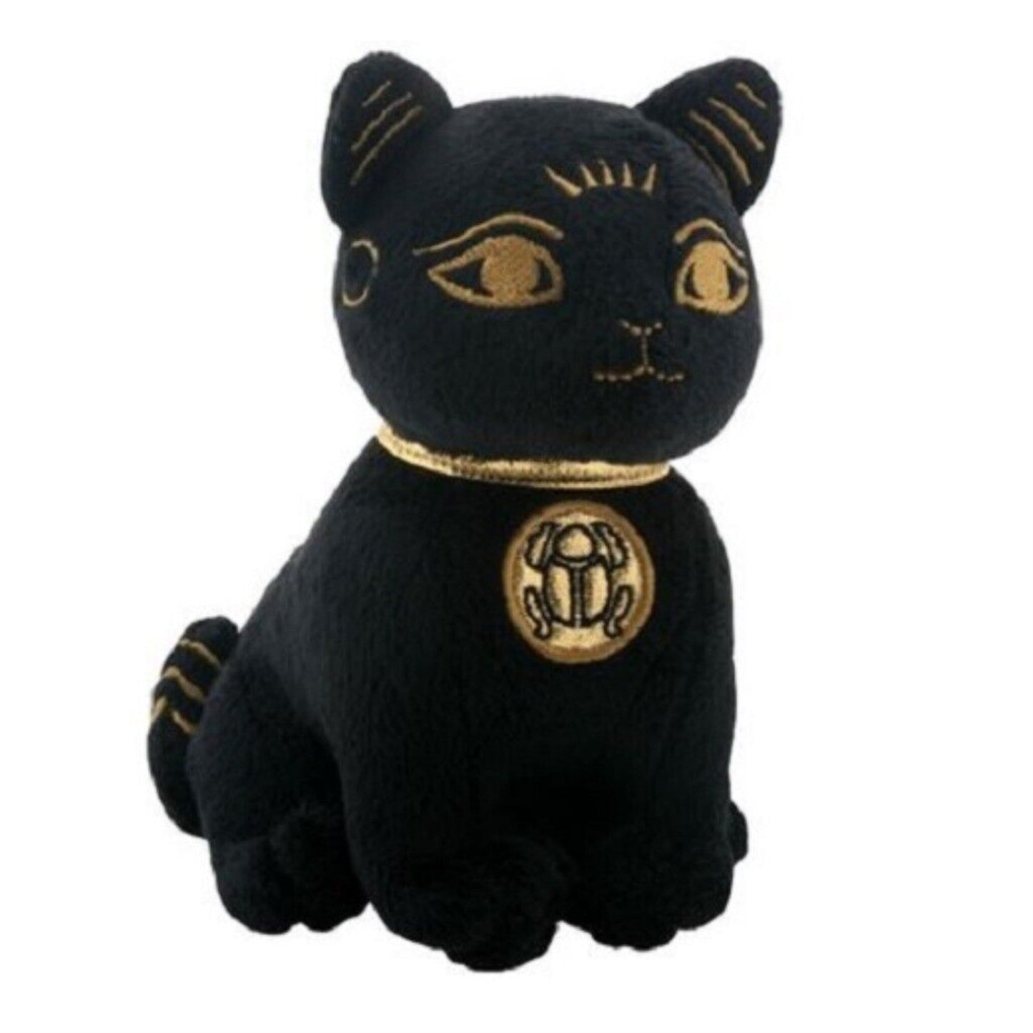 Small Ancient Egyptian Bastet Cat Goddess of Protection Stuffed Animal Plush 5.25 inch