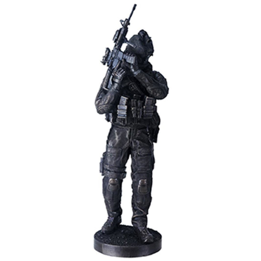Walking with Gun Infantry Soldier Figurine Display 14.25 inch